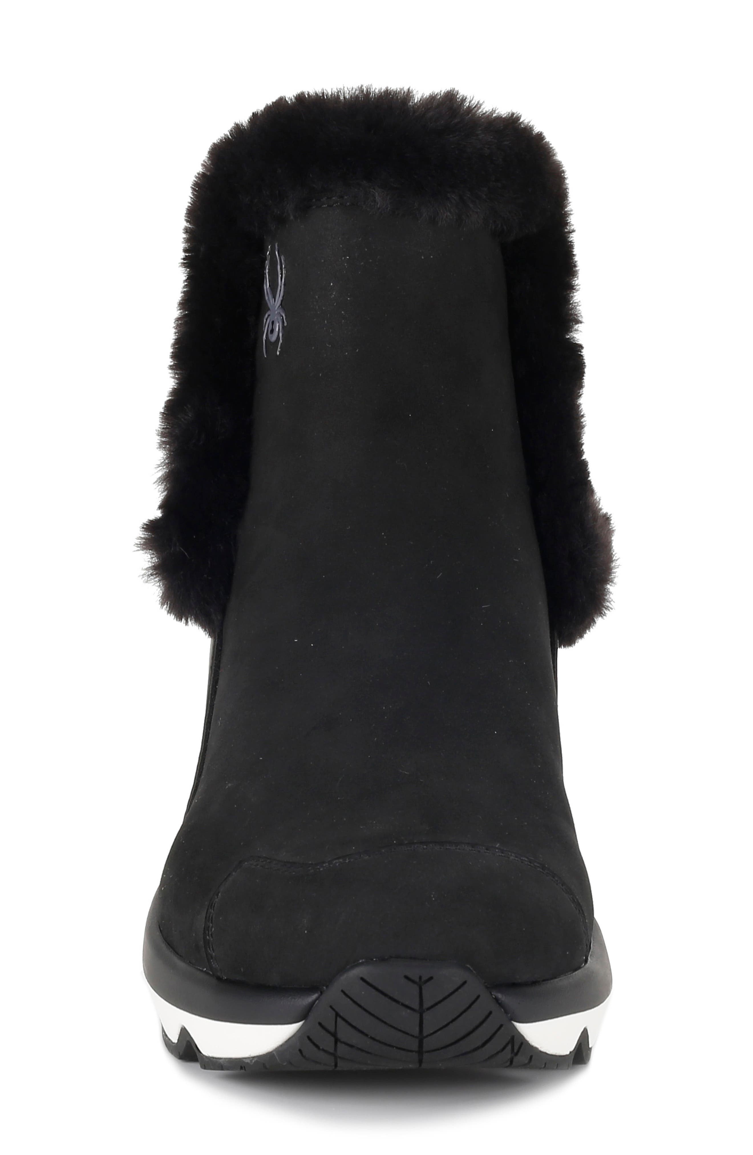 Spyder Crossover 2 Faux Fur Chelsea Boot, Alternate, color, 