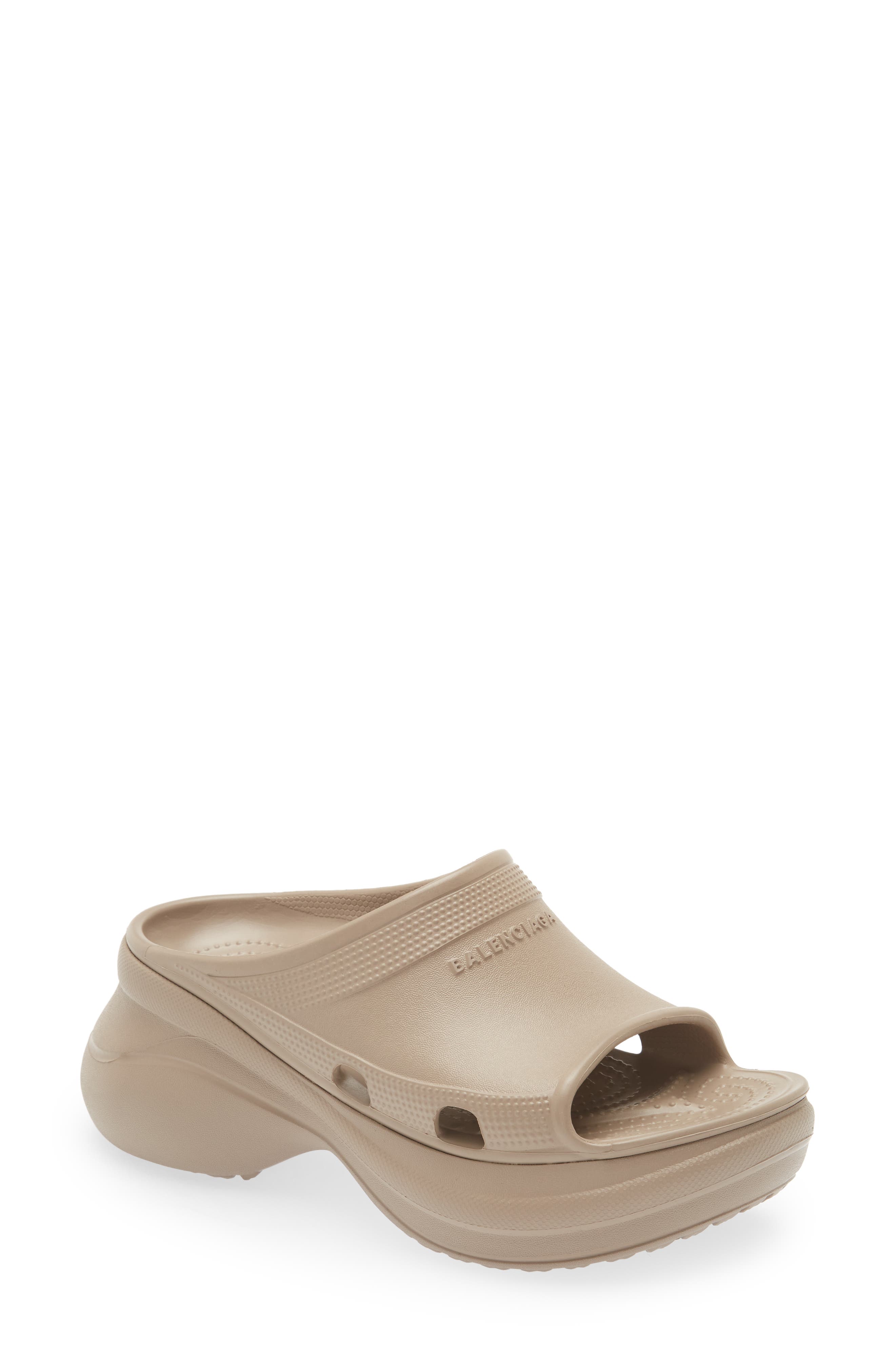Balenciaga x CROCS Pool Slide Sandal, Main, color, 
