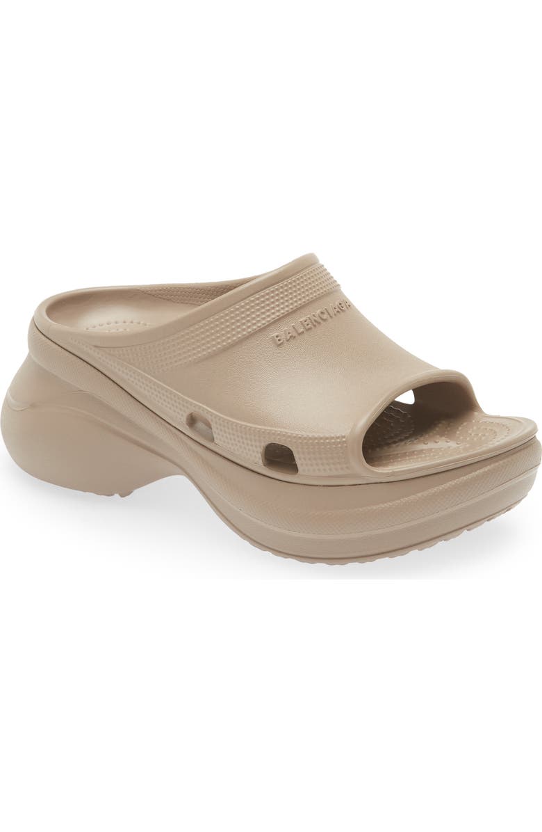 Balenciaga x CROCS Pool Slide Sandal, Main, color,