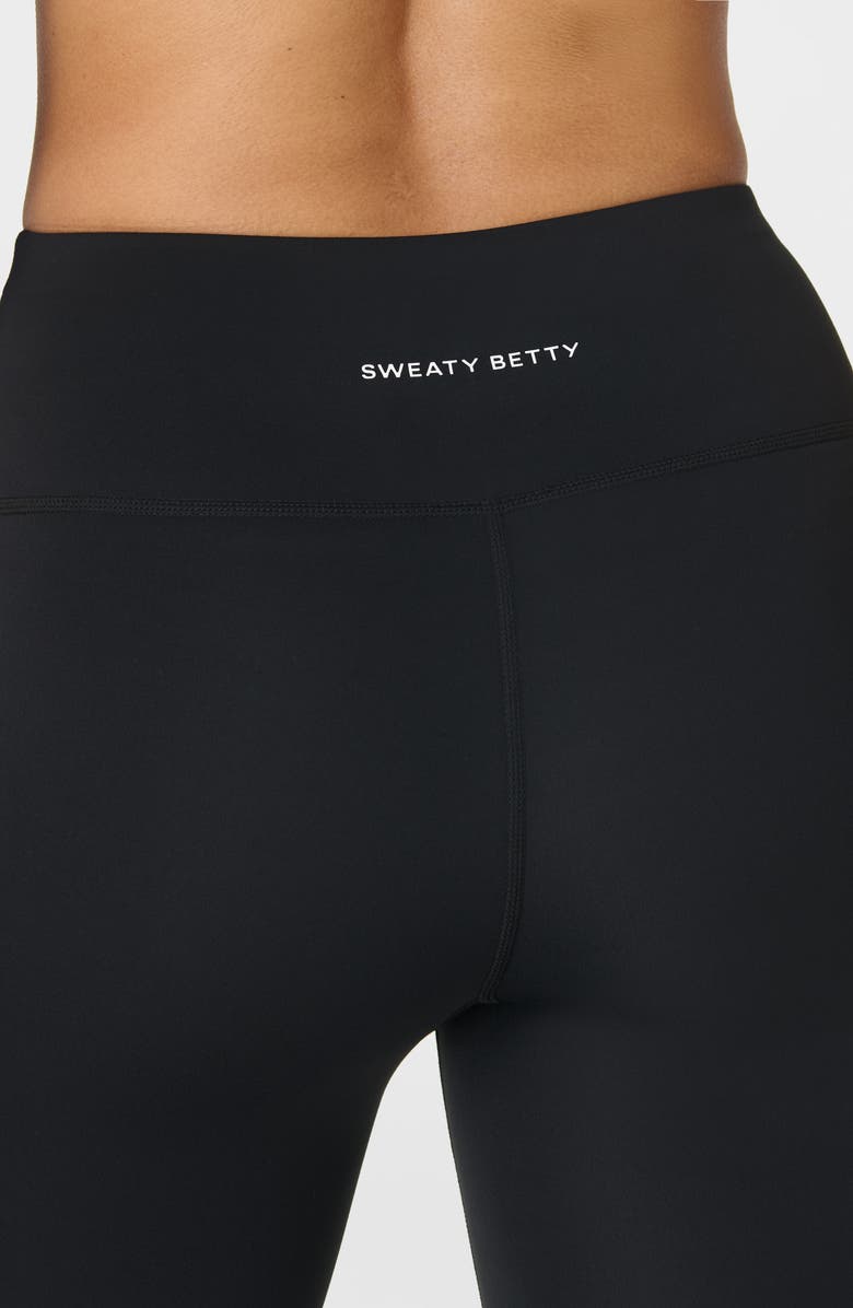 Sweaty Betty All Day 7/8 Side Stripe Leggings, Alternate, color, Black Taupe