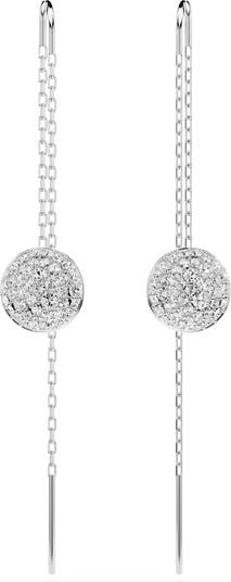 Swarovski Sublima Threader Earrings Nordstrom