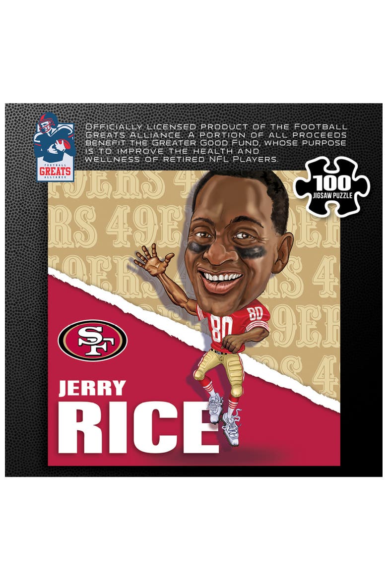 49ers Jerry Rice 100 Piece Puzzle, Alternate, color, Multicolor