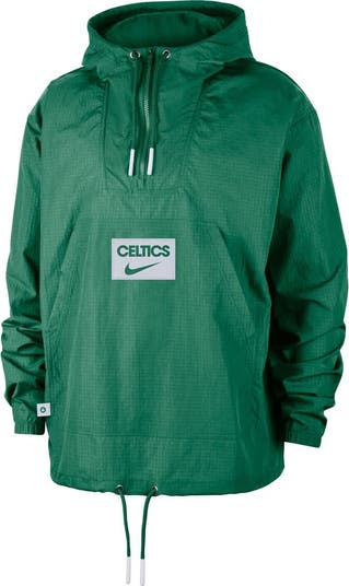 ウェア BOSTON CELTICS Nike Men's Nike Green Boston Celtics Courtside Premium Club Anorak