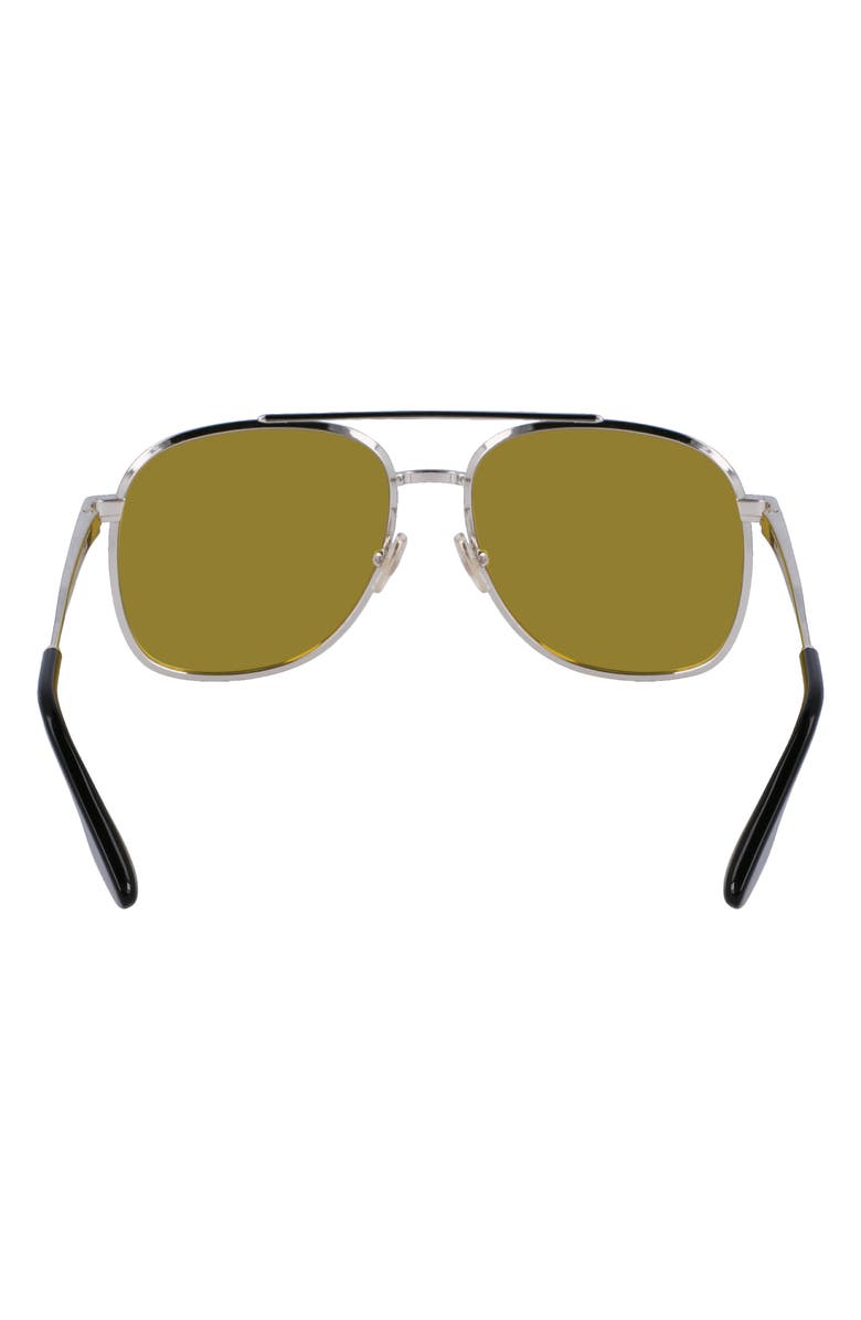 Victoria Beckham 58mm Navigator Sunglasses, Alternate, color, 