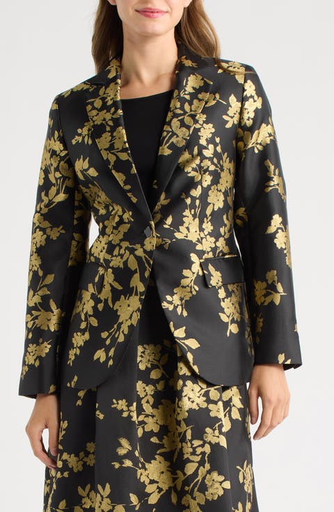 Pleated Jacquard Skirt Dress