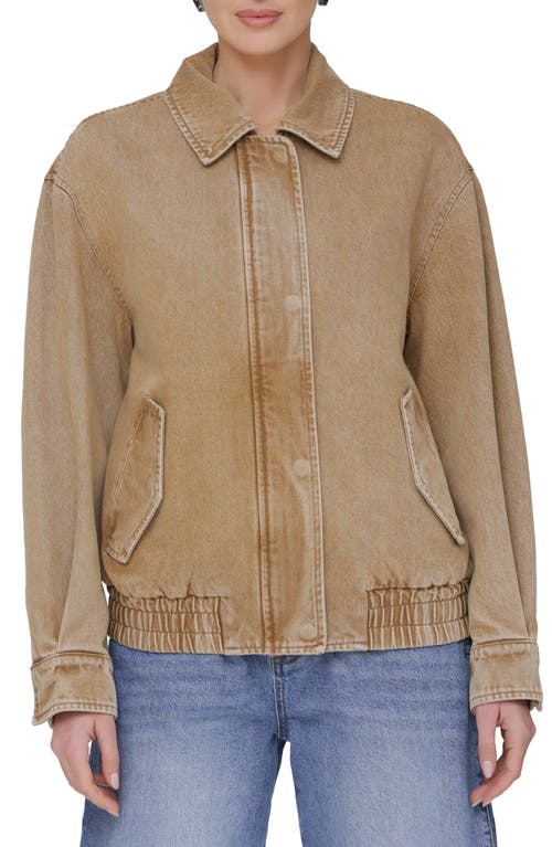 AVEC LES FILLES AVEC LES FILLES COACH OVERSIZE DENIM JACKET