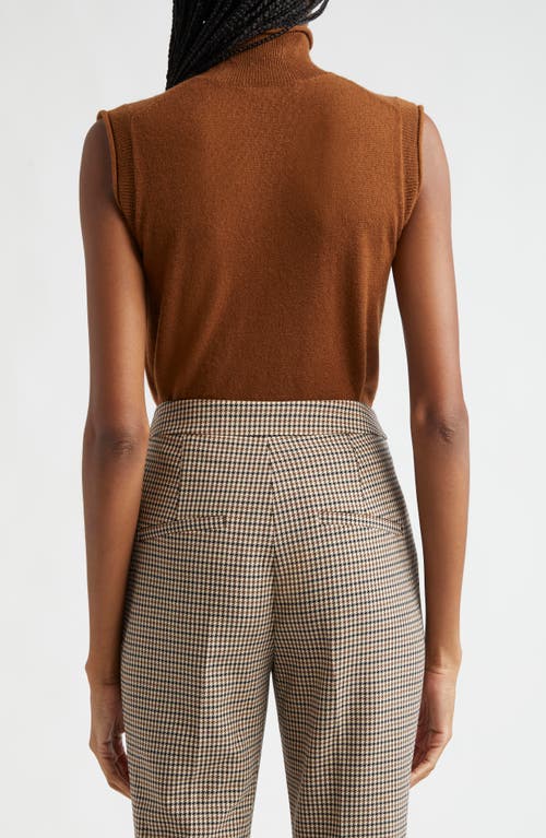 Veronica Beard Mahalia Cashmere Sweater Tank In Whisky