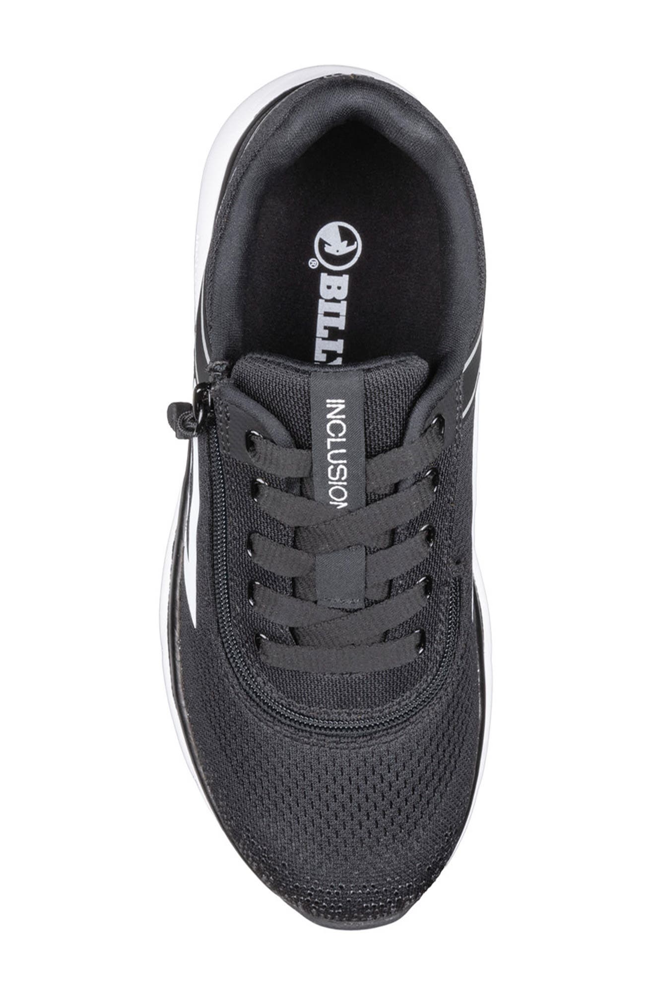 BILLY Footwear Sport Inclusion Sneaker, Alternate, color, Black/ White