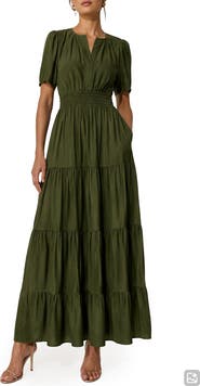 BY DESIGN Rio Crepe Maxi Dress