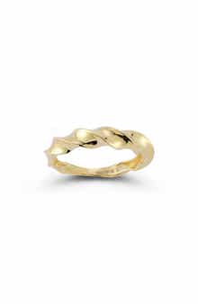 Ember Fine Jewelry 14K Gold Twist Ring