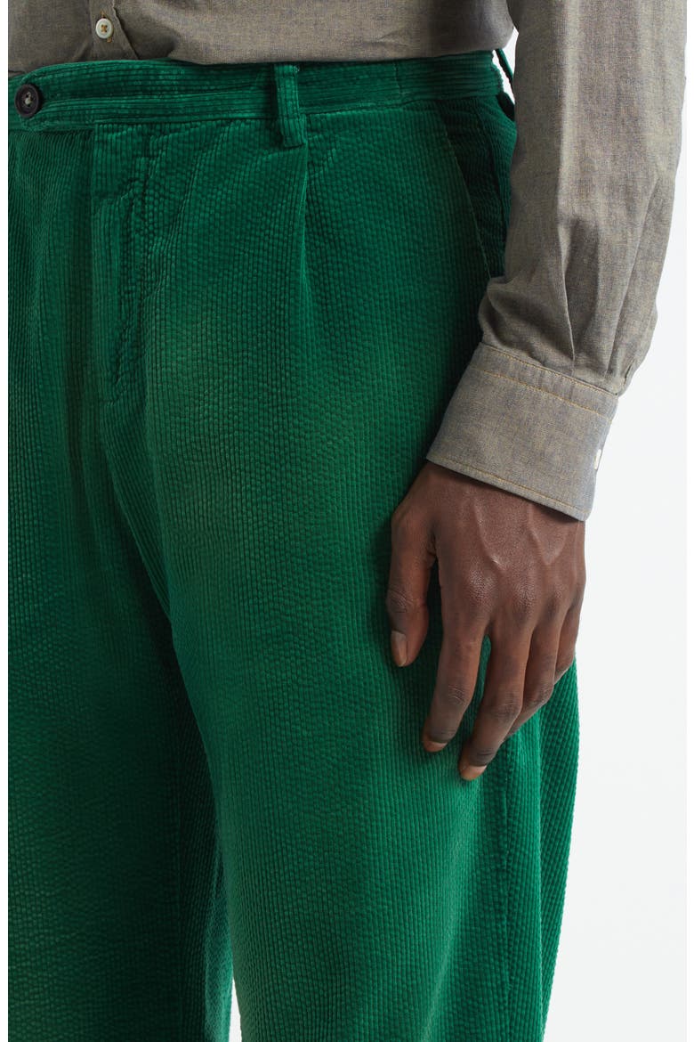Ionio2 Corduroy Trousers, Alternate, color, GREEN