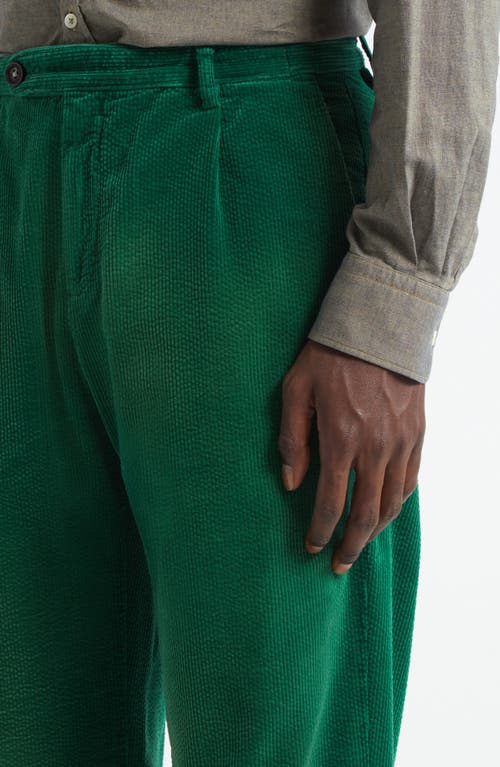 Massimo Alba Ionio2 Corduroy Trousers In Green