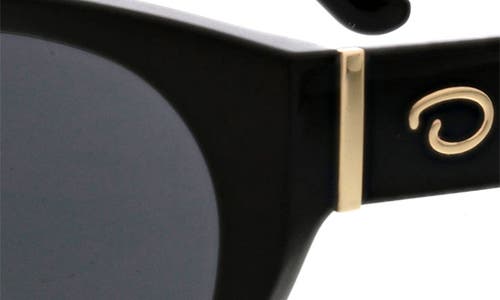 Oscar De La Renta 54mm Cat Eye Sunglasses In Black