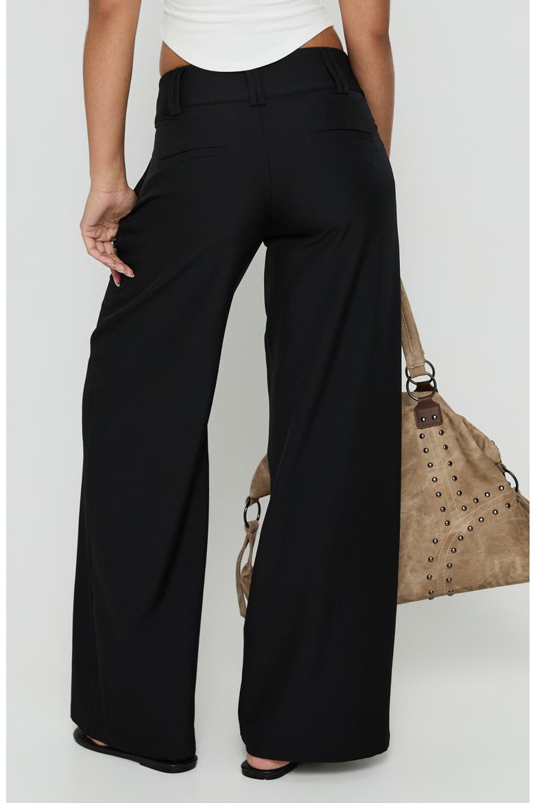 Loved Up Low Rise Baggy Pants, Main, color, BLACK