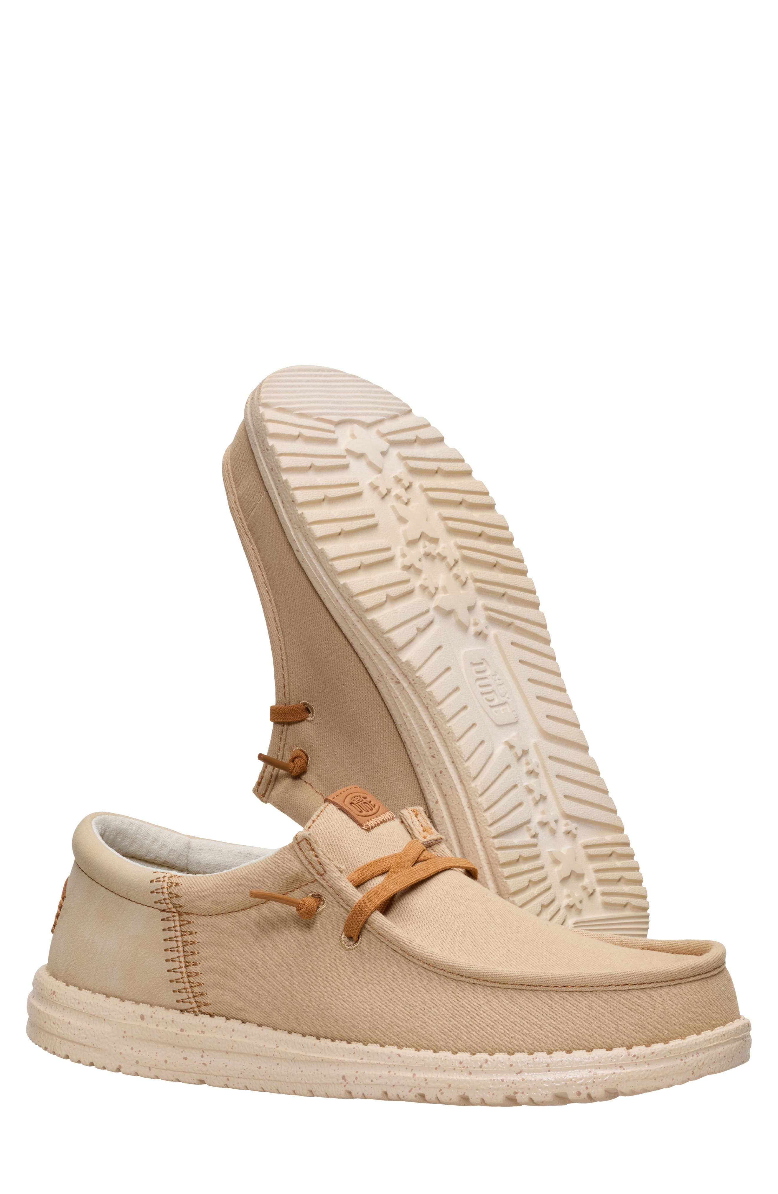 Hey Dude Wally Funk Denim Slip-On, Alternate, color, Incense