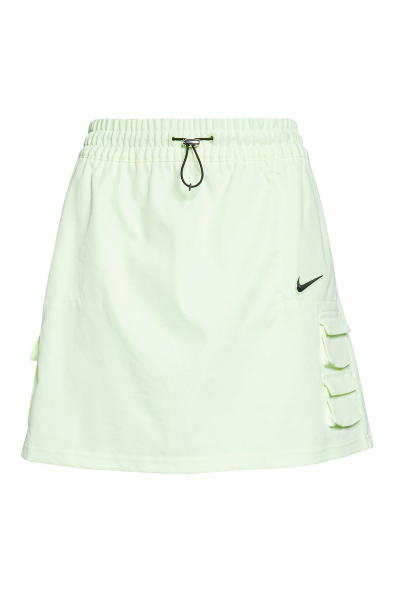 Sportswear Swoosh Skirt, Alternate, color, BARELY VOLT