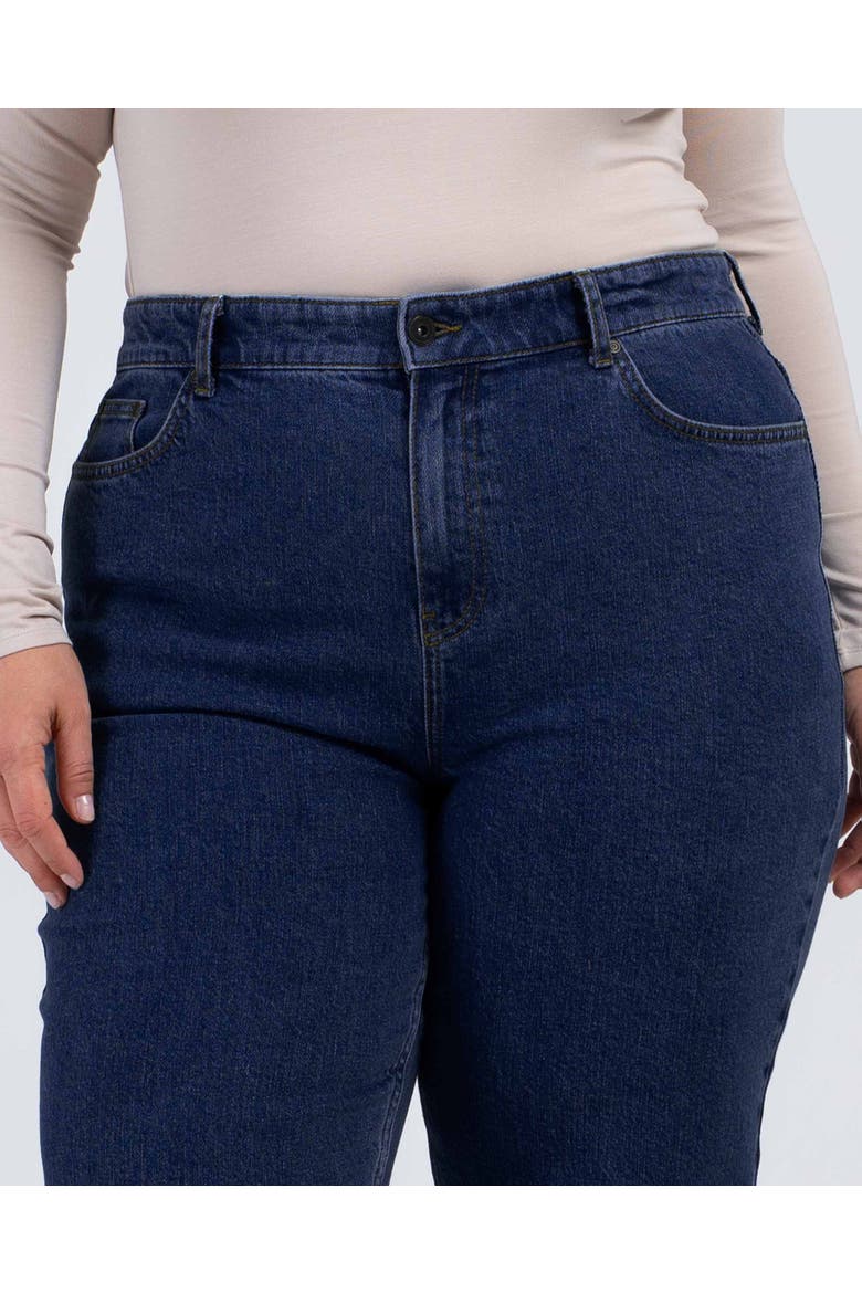 Darla Boyfriend Mid Rise Jeans, Alternate, color, Dark Blue
