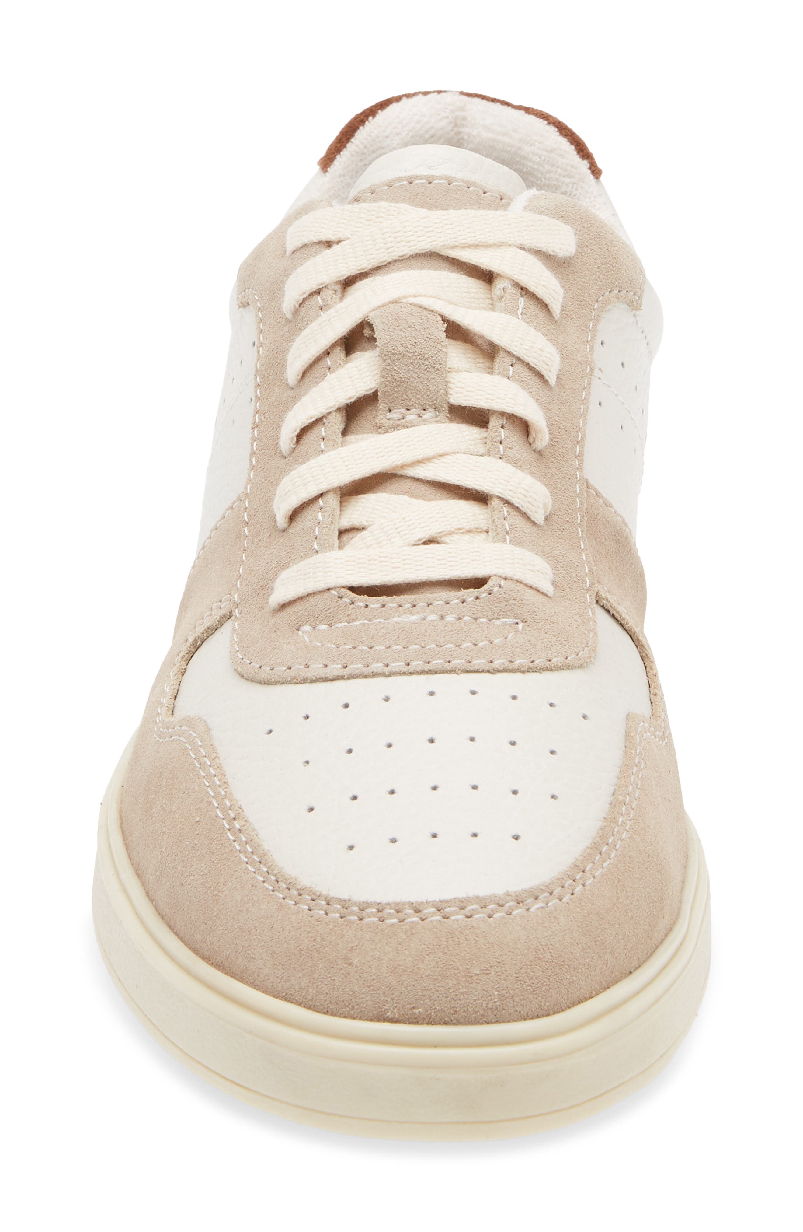 Steve Madden Herro Low Top Sneaker, Alternate, color, White/ Tan