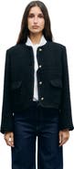 GERARD DAREL Judye Curly Tweed Jacket