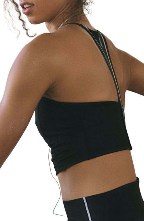 Shop Free People Fp Movement You're A Peach Shorts In Black