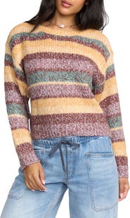 Billabong So Spaced Out Stripe Sweater