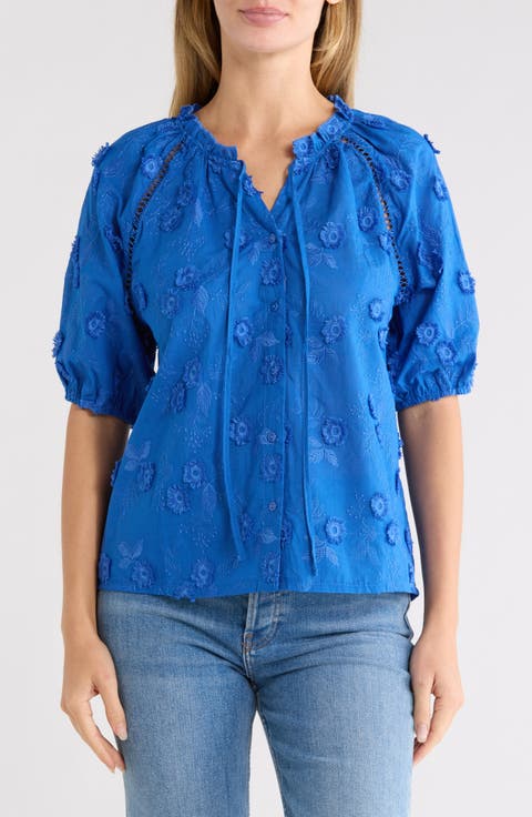Cotton Peasant Top