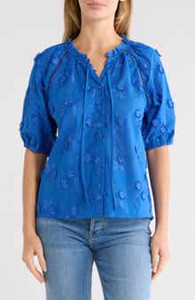 Cotton Peasant Top