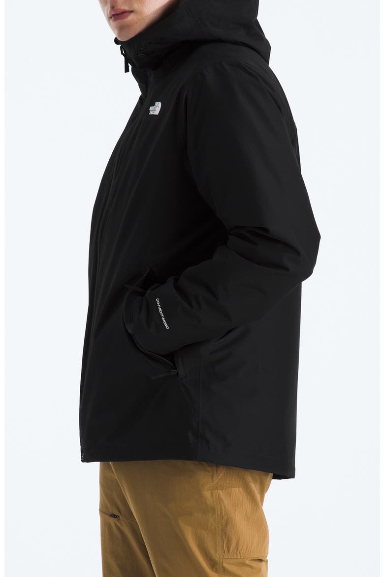 Carto Mono TriClimate® Waterproof 3-in-1 Jacket, Alternate, color, TNF BLACK