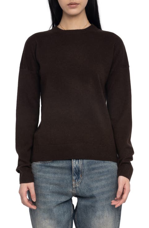 Zadig & Voltaire カシミヤセーター XS Zadig & Voltaire Kanson Sequin-Embellished Cashmere Sweater