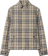 Burberry Check Harrington Jacket