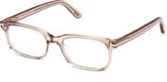 TOM FORD Scout-02 52mm Rectangular Sunglasses