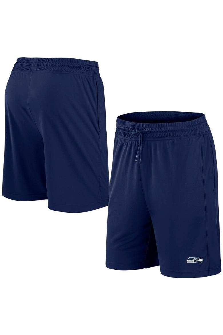 Men's Fanatics Branded College Navy Seattle Seahawks Break It Loose Shorts, Main, color, Navy