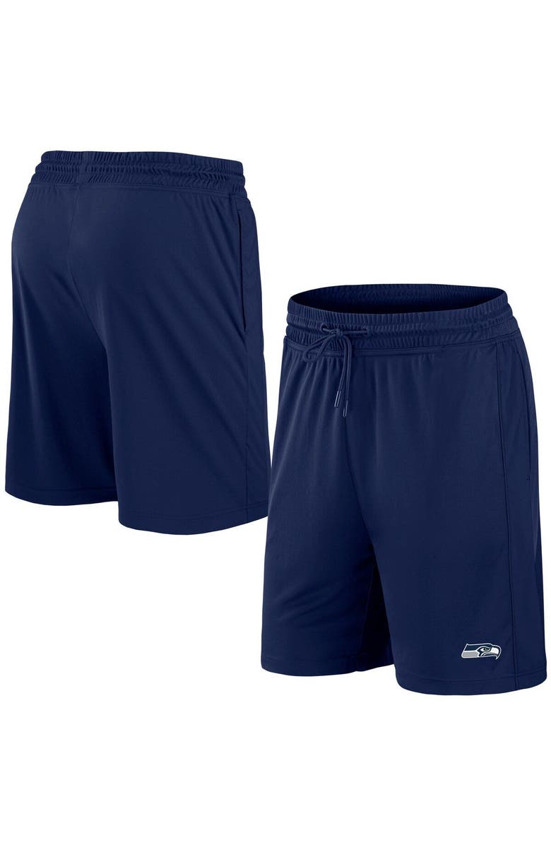 FANATICS Men's Fanatics Branded College Navy Seattle Seahawks Break It Loose Shorts, Main, color,