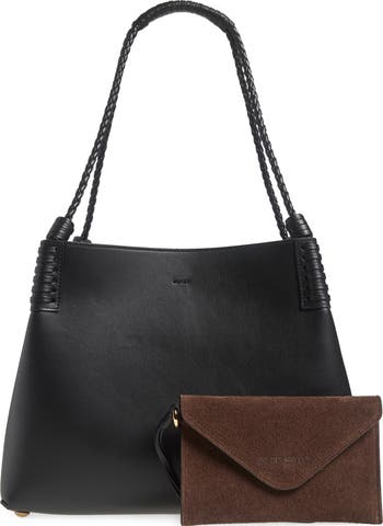 トートバッグ Etro Black Leather Small Libra Shopping Bag Etro Small Libra Leather Shopping Tote | Nordstrom