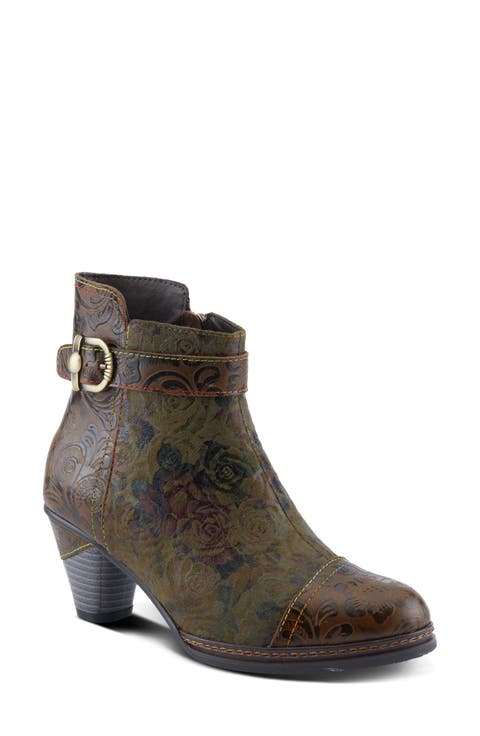 Antilles Flower Embossed