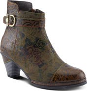 L'Artiste by Spring Step Antilles Flower Embossed