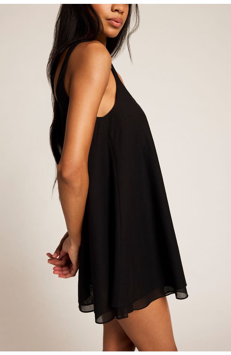 Negative Underwear Island Swing Dress, Alternate, color, Black