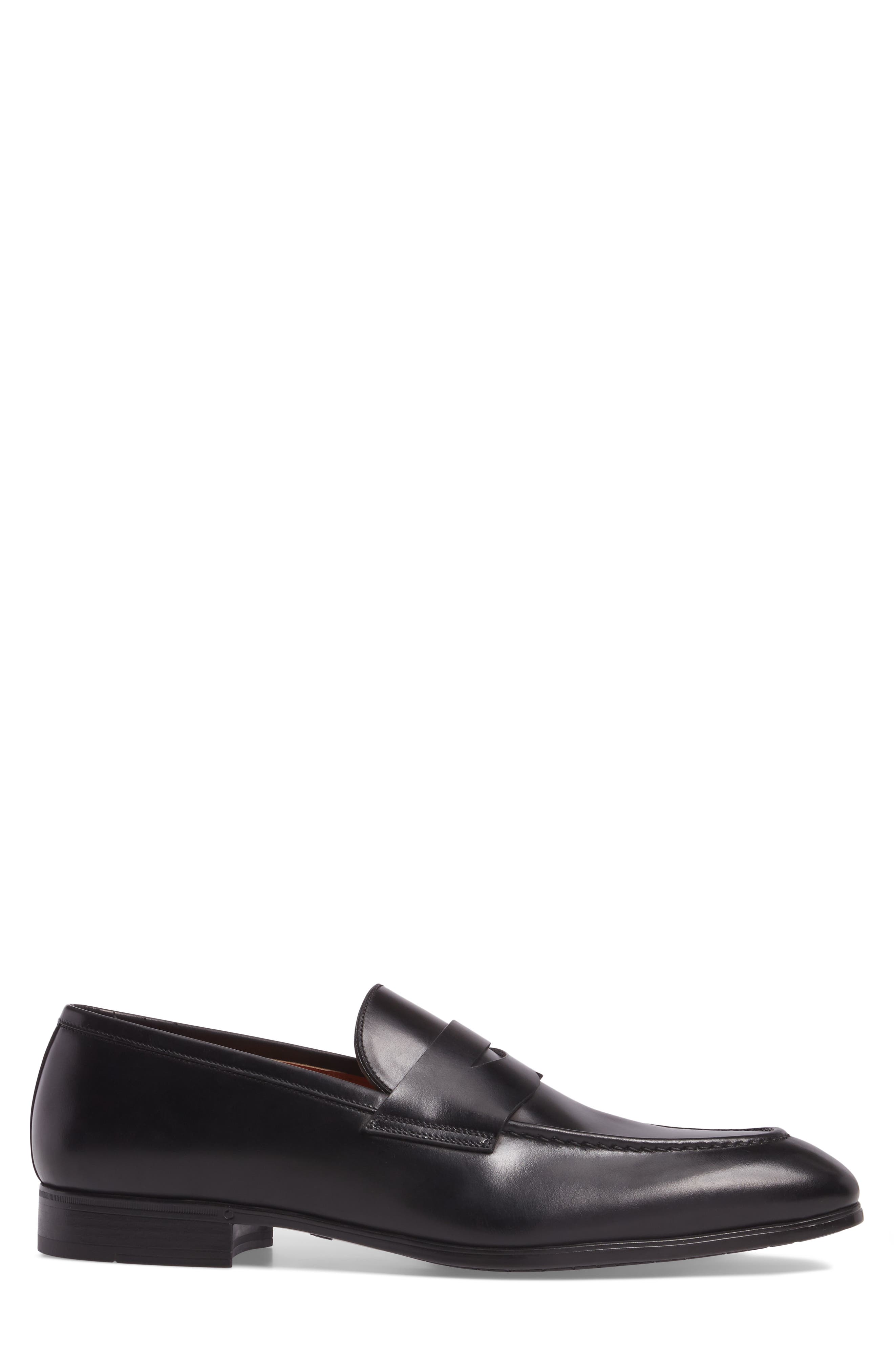 Santoni Gavin Penny Loafer, Alternate, color, 