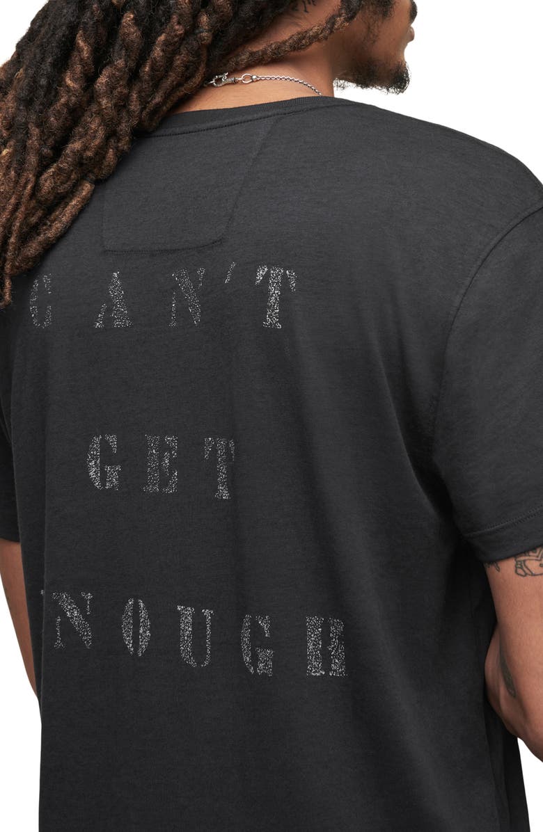 John Varvatos Bad Company Graphic Tee, Alternate, color, Black