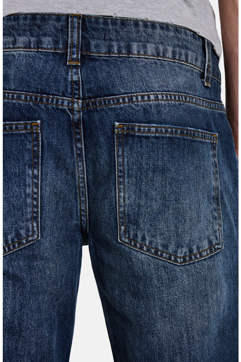 Jude Flare Leg Jeans, Alternate, color, DENIM