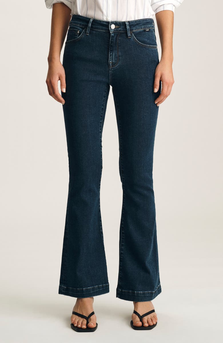 Mavi Jeans Sydney Mid Rise Flare Jeans, Main, color,