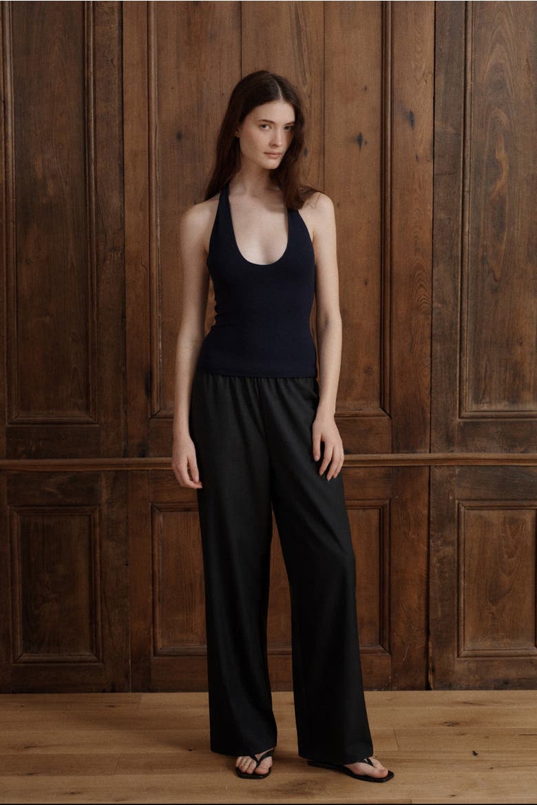 Pauline Halter Top, Alternate, color, Midnight