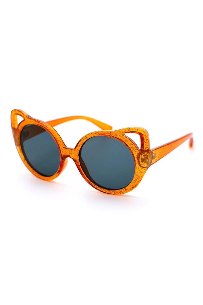 Aliyah Cat Eye Sunglasses, Alternate, color, PEACH