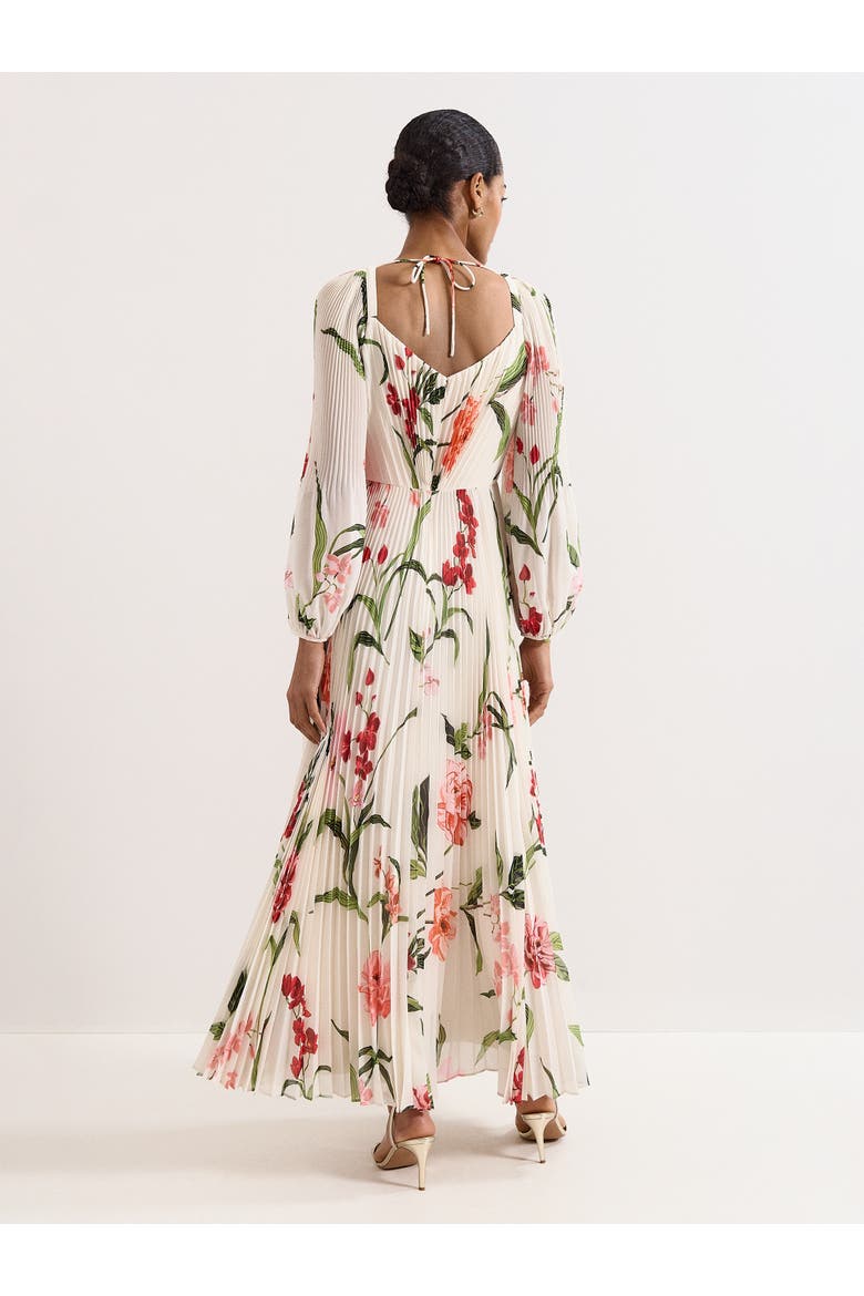 Reanna Floral Maxi, Alternate, color, Ivory