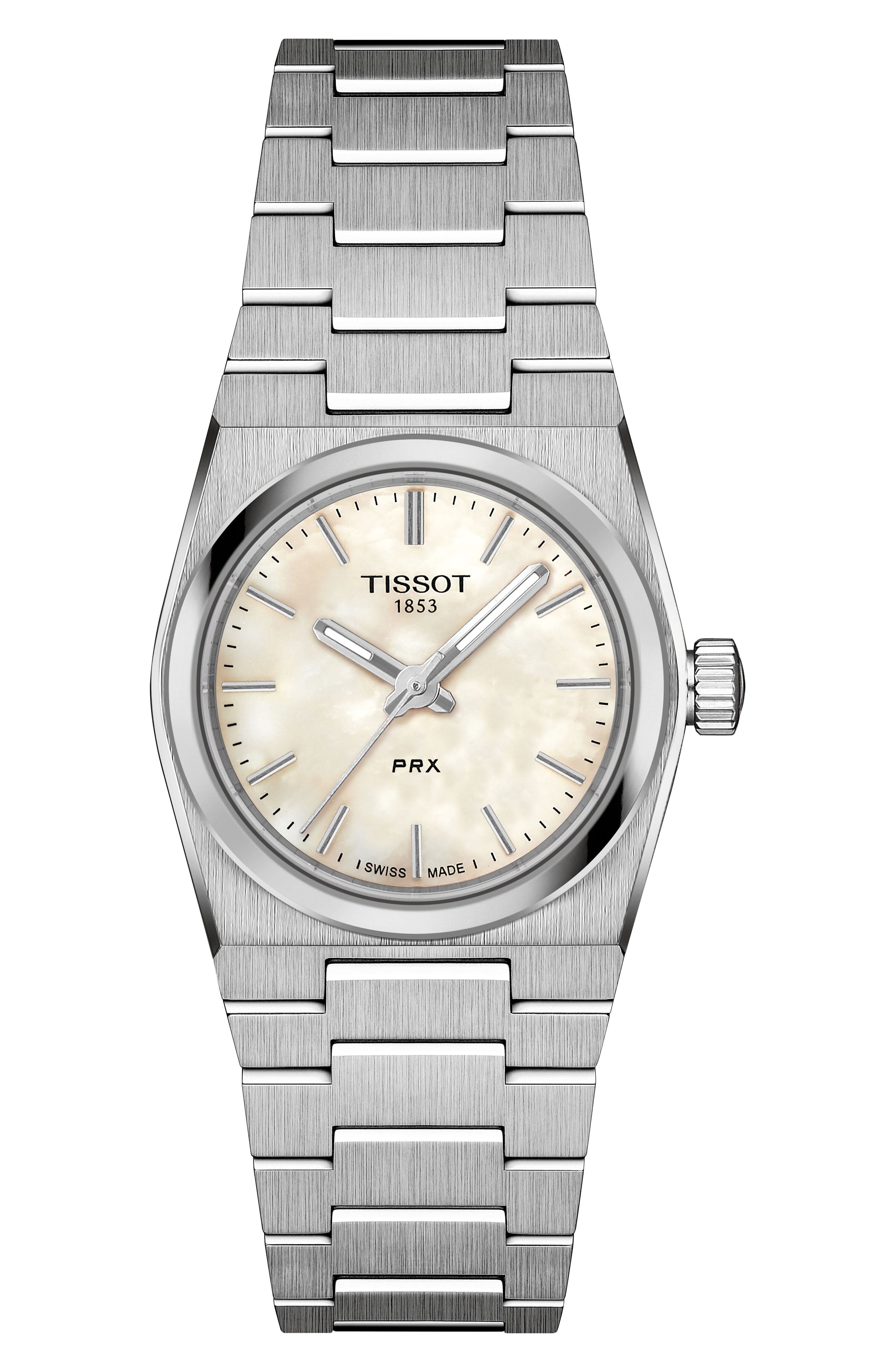 Tissot Desir Leather Strap Watch, 28mm | Nordstrom