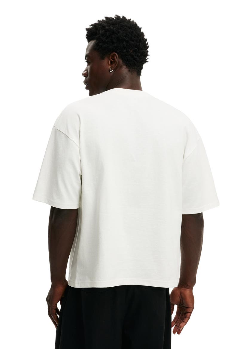 Men's Cropped Fit T-Shirt, Alternate, color, Vintage White