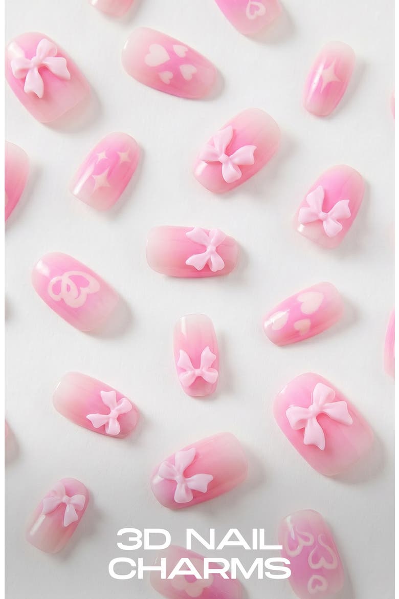 Kids' Heart Beat 24-Piece Press-On Nails, Alternate, color, OPEN MISCELLANEOUS