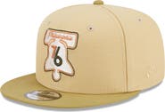 New Era Men's New Era Khaki/Tan Philadelphia 76ers Green Collection Repreve 9FIFTY Snapback Hat