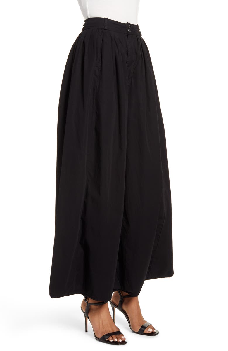 AG Hadley High Waist Pleated Culotte Pants, Alternate, color, 