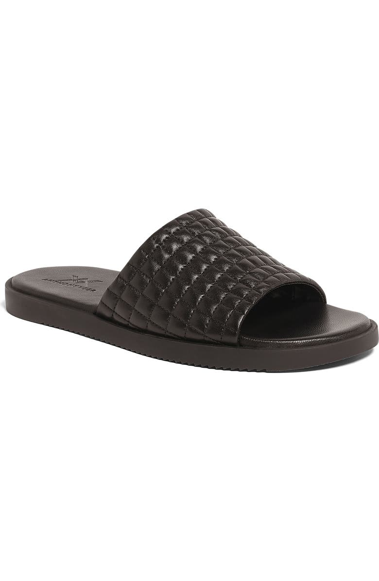 Anthony Veer Miami Slide Sandal, Main, color, Black